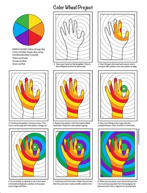 Image result for Color Wheel Art Projects