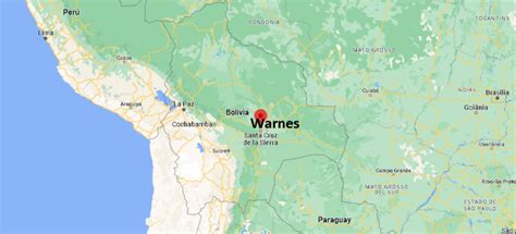 ¿Dónde está Warnes Bolivia? Dónde queda Warnes - ¿Dónde está la ciudad?