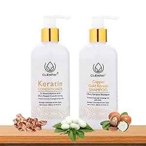 CLENFAY Keratin Conditioner 2X Nourishment with Ultra Repair ...