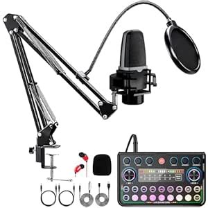 Podcast Equipment Bundle, Recording Studio Package with Podcast ...