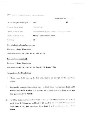 Sem I Fin Lit - NEP-UGCF 2022 - This question paper contains 2 printed ...