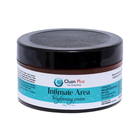 Buy Cluzn Plus Intimate Brightening Cream for Intimate Areas, Dark ...