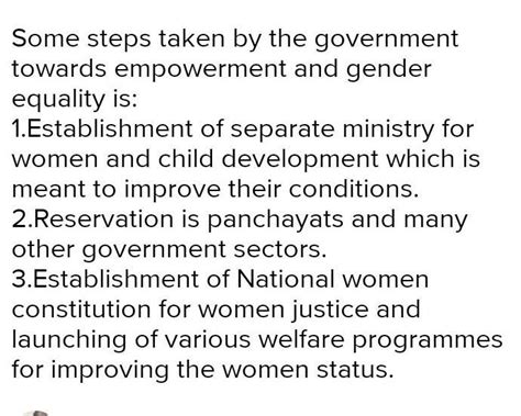Explain any three steps taken by the government to eradicate ...