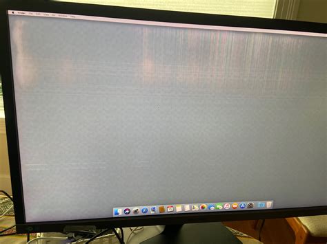 display - Monitor pulsing and lines/streaks - Super User
