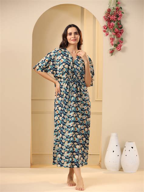 Women Pure Cotton Lounge Dress – Sanskruti Homes