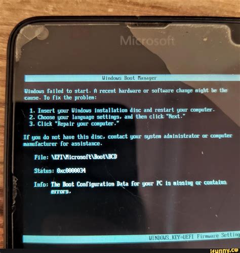 Image result for Windows Boot Manager Error