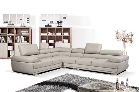 ES ESPINHO Eva Solid Sal Wood Leatherette Upholstered 5 Seater Left ...