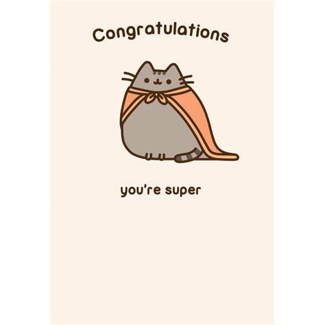 Buy Pusheen Congratulations Card Online at desertcartINDIA