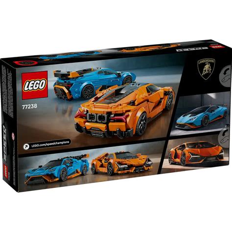 Lego 77238 Speed Champions Lamborghini Revuelto & Huracán STO (607 — Toycra