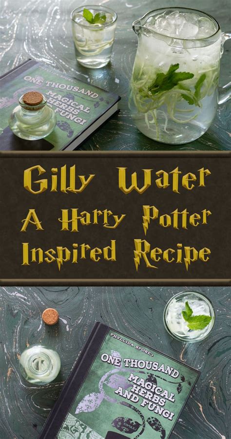 Refreshing Gilly Water Recipe: A Magical Harry Potter Drink