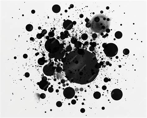 Graffiti ink blotch on transparent background made from spray paint in ...