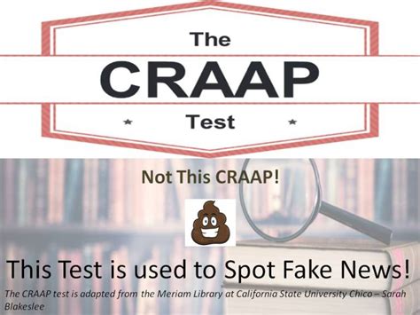 Using CRAAP Test 的图像结果