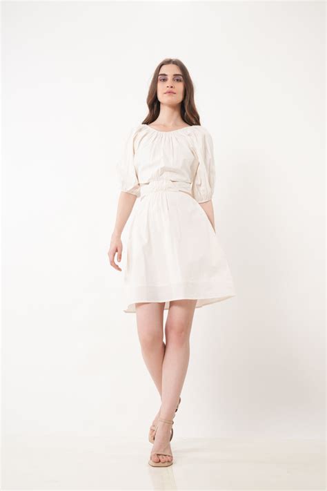ANAT - The White Summer Dress– Madames.in