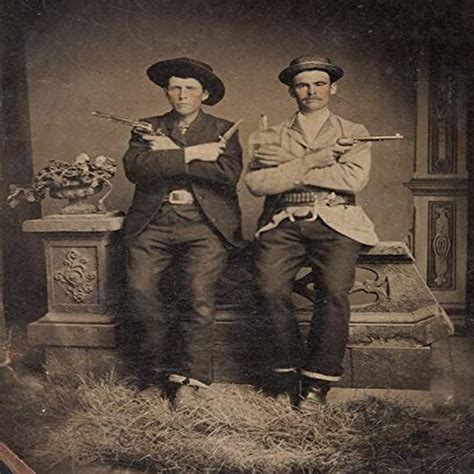 Tintype Of Two Well Armed Western Gents Circa 1885 Both | Desertcart INDIA