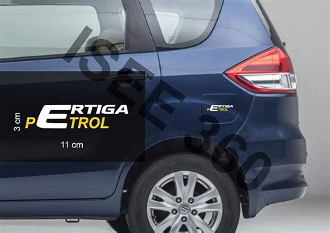 ISEE 360® Ertiga Car Stickers and Graphics Exterior for Petrol Fuel Lid ...