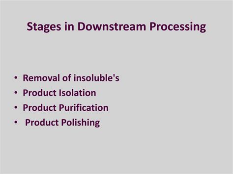 Downstream Processing Procedure 的图像结果