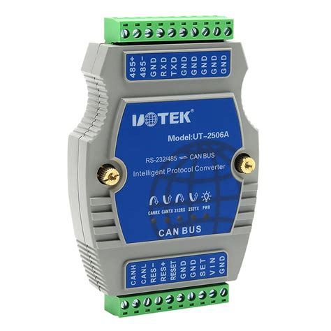 UOTEK RS232 to CAN Bus Converter, RS485 to CAN Bus Adapter Industrial ...