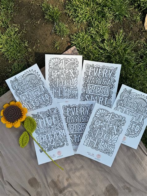 Colouring Sheets (Pack of 7) – Artastherapyy®