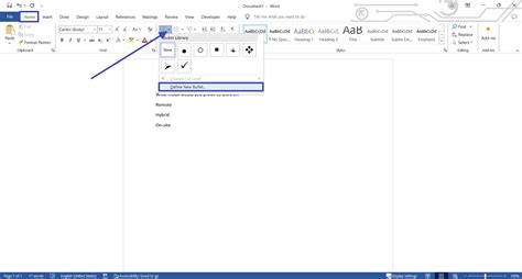 Add Check Box in Word 的图像结果