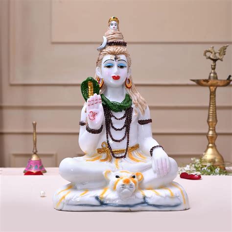Buy CraftVatika Shiva Statue for Home Decor Big, Shiv Shankar Idol ...