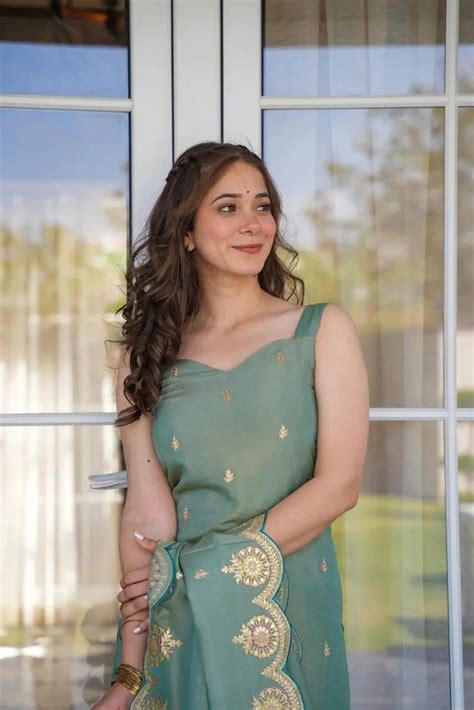 Floral Yoke Design Thread Work Round Neck Straight Kurta With Trousers