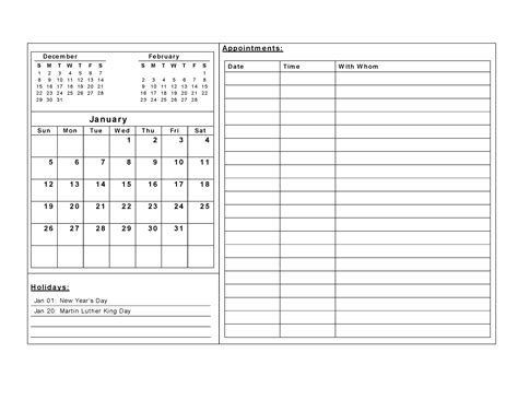 Download Printable Monthly Calendar With Notes Pdf Printable Calendar