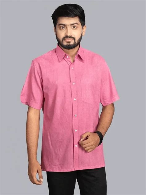 Buy Men Half Sleeves Shirt Best Price at Weavers India – WeaversIndia