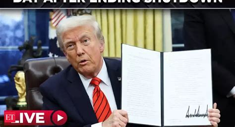 LIVE: Melania Trump joins POTUS as he signs series of explosive new ...