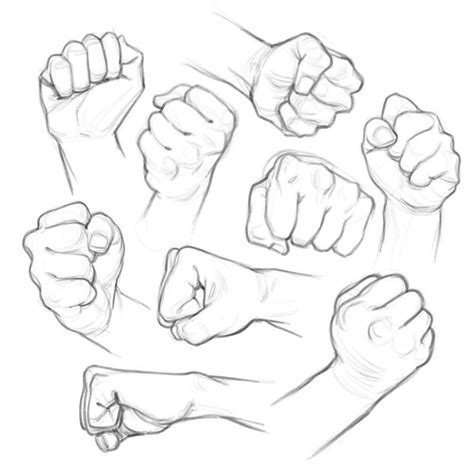 How To Draw A Fist - Documentride5