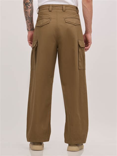 Vardon G1 - Super Baggy Cargo Pants - Khaki – Espanshe