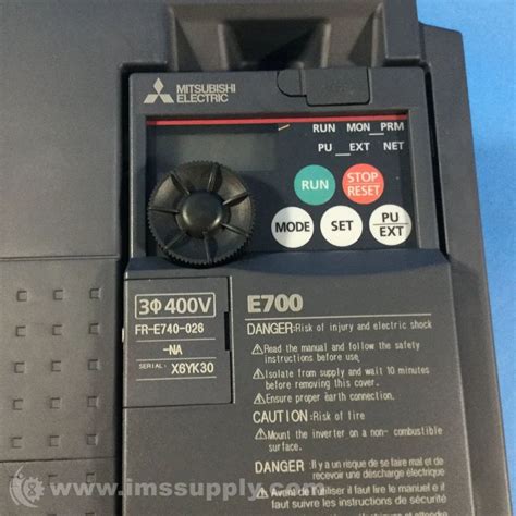 Ac Drive - MITSUBISHI VFD FR-E740-300-E16 Manufacturer from Pune