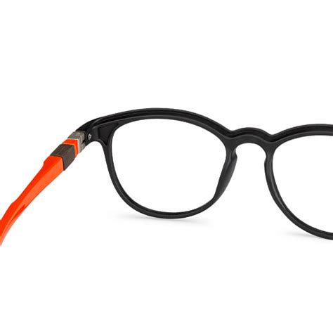 Buy Kids Glasses: Matte Black Orange Brown Full Rim Round Kids 8-12 yrs ...