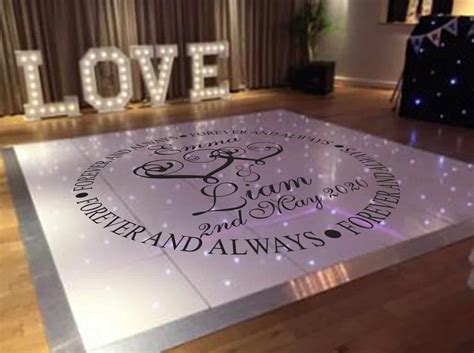 Wedding Dance Floor Clings