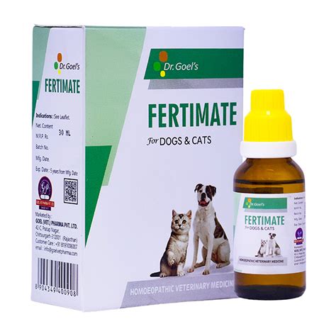 Fertimate Drops – Homeopathic Remedy for Pet Infertility – Goel Vet Pharma