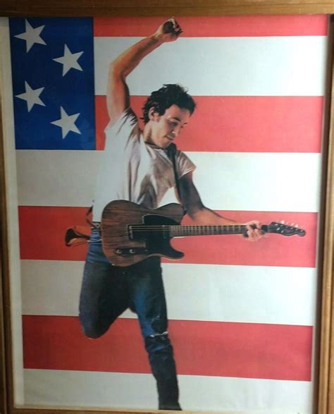 Image result for Springsteen American Flag