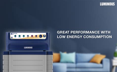 Luminous Power Sine 800 Pure Sine Wave 700VA/12V Inverter for Home ...
