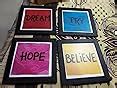 SAF Motivational Quotes Digital Reprint Painting (19 x 19 Inch) -Set of ...