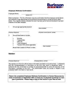 Fillable Online physical confirmation form Fax Email Print - pdfFiller