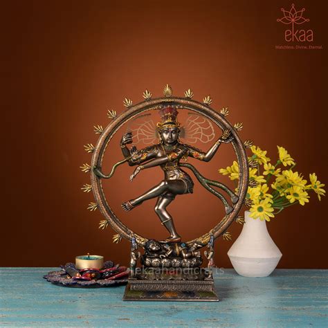 Lord Natraj Idol in Bonded Bronze – Ekaa Handicrafts
