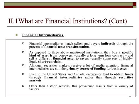 Financial market and institutions | PPT