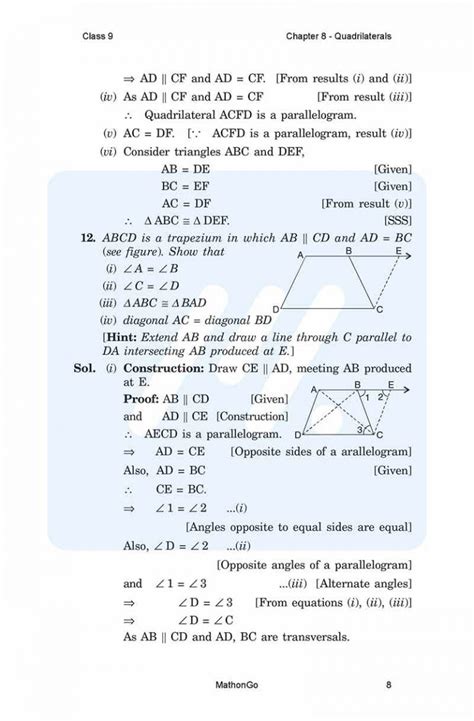 Image result for Maths Chapter 9 Exercise 9.1 Class 8th