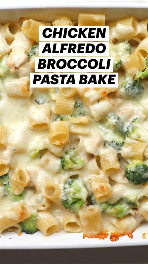 Chicken alfredo pasta bake – Artofit