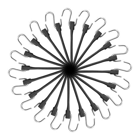 ROBLOCK Rubber Tarp Straps 31" Long Heavy-Duty Tie EPDM Bungee Cord ...