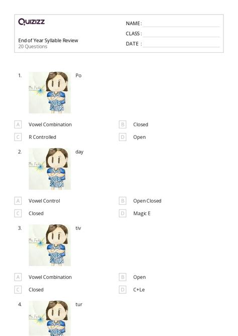 50+ R-Controlled Vowels worksheets for 6th Class on Quizizz | Free ...