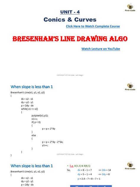 Image result for How Can You Draw Line Using Bresenham Line Drawing Algorithm