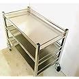 DG DEXAGLOBAL Stainless Steel Metro Hospital Instrument Trolley (std ...