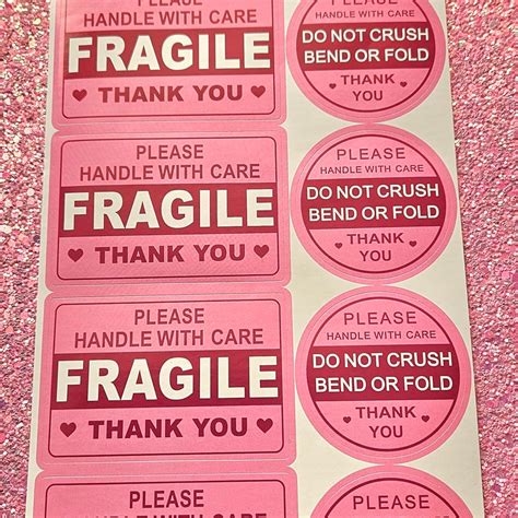 Buy Fragile Stickers Online In India - Etsy India