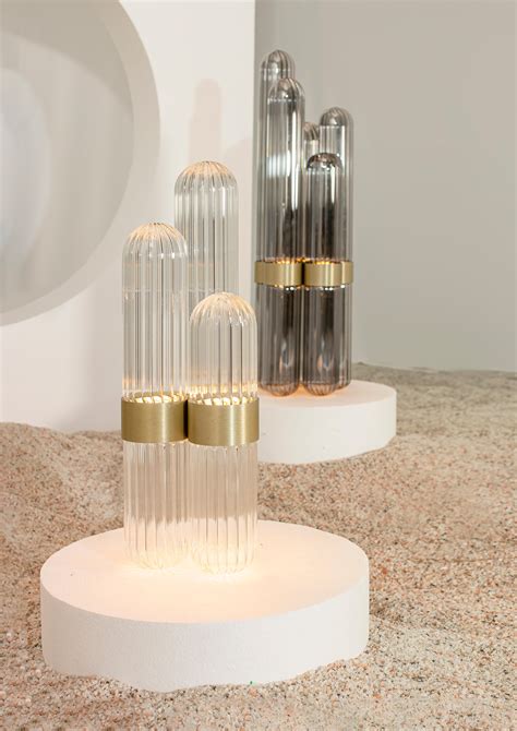 Cactus Big Floor Lamp Transparent by Pulpo For Sale at 1stDibs