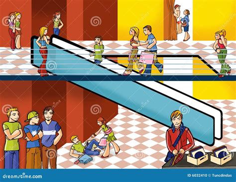 Shopping Center Cartoon 的图像结果