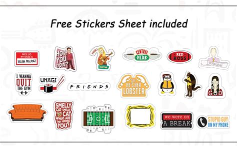 MCSID RAZZ- Official Friends TV Series Spiral notebook of Infographic ...